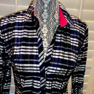 Beluga classic pleated shirt